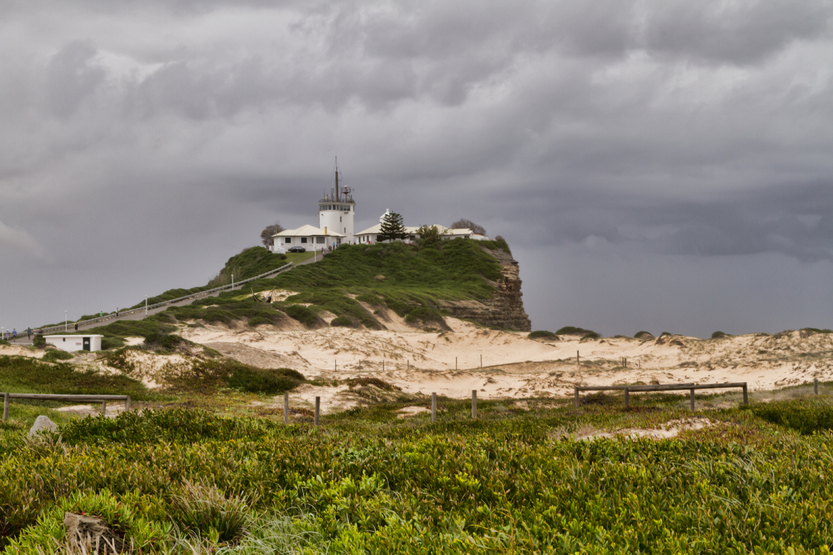 Storm in Newcastle